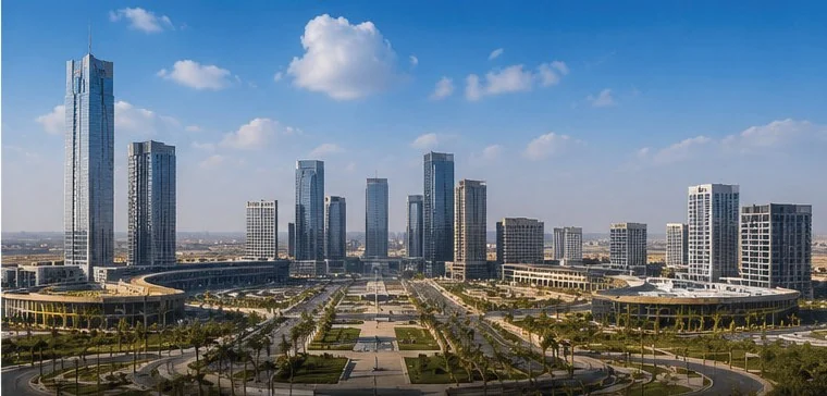 أفق العاصمة الإدارية الجديدة